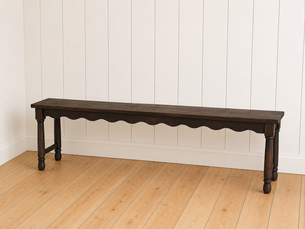 Merritt Wavy Bench