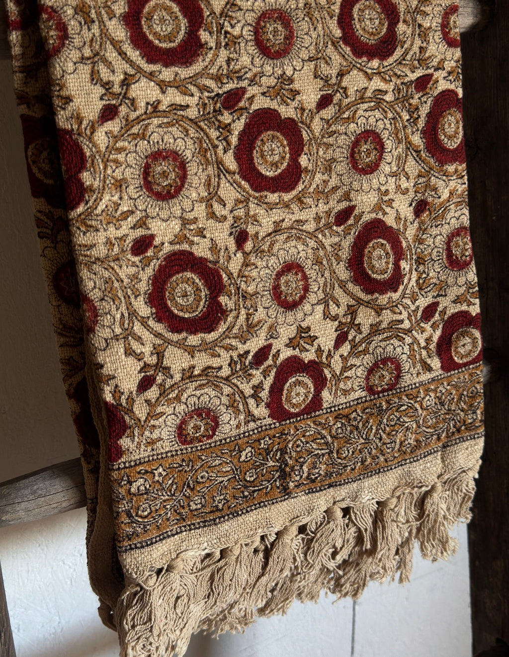 Bagru Block Print Throw