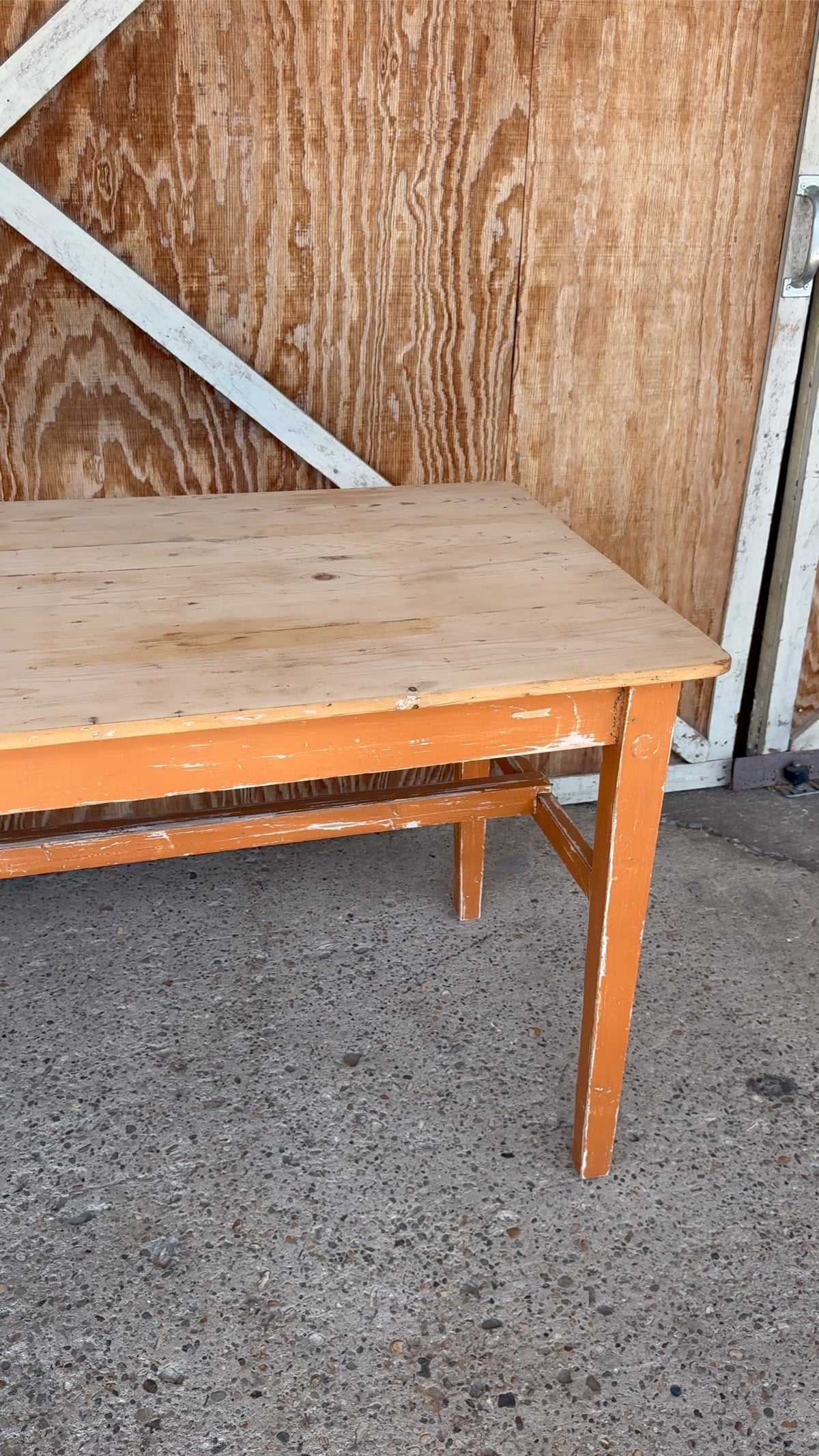 Vintage European Pine Table