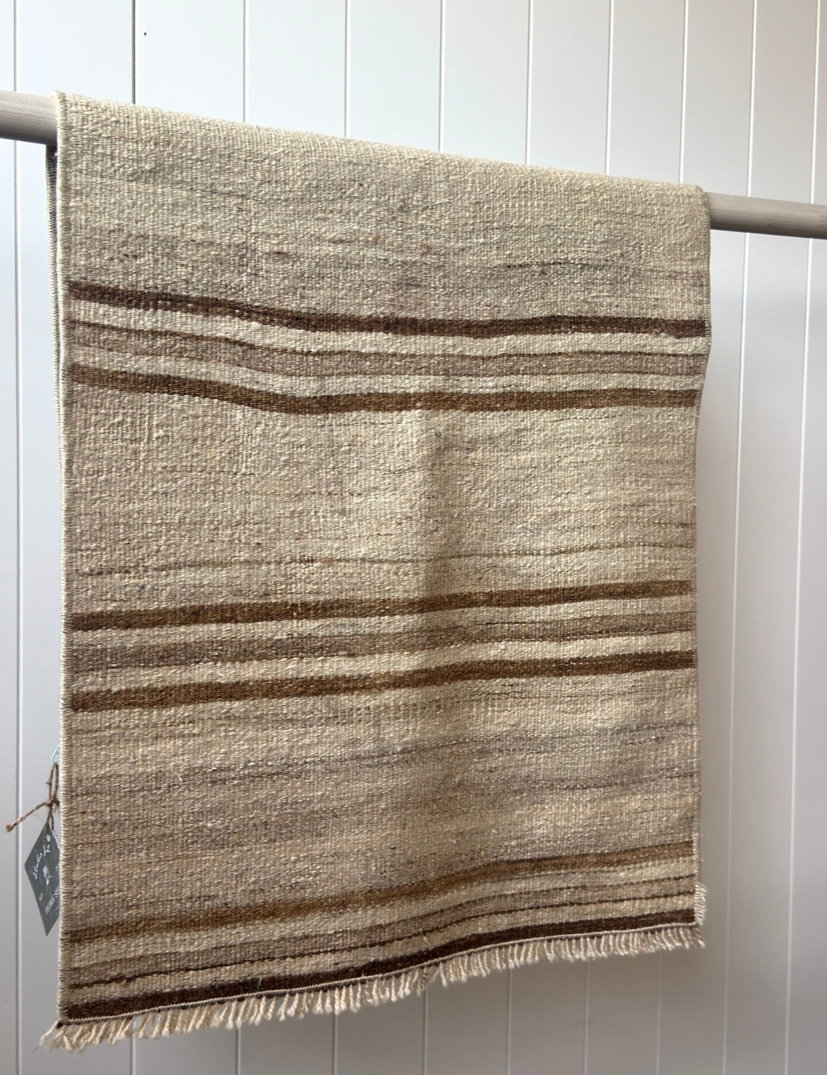 Seema Kilim Hemp Runner | 2' x 4'