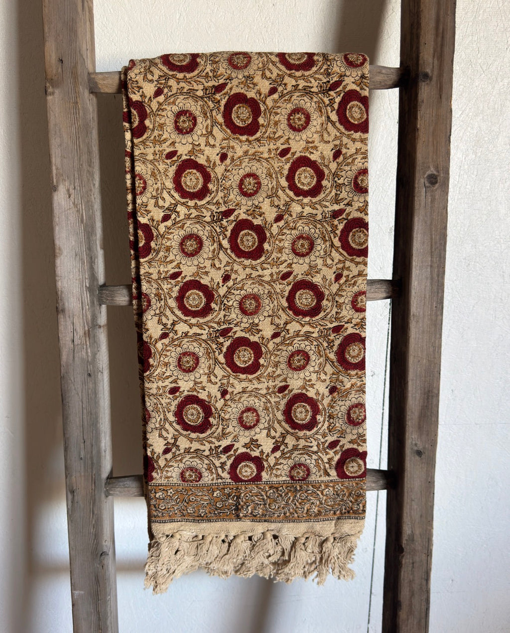 Bagru Block Print Throw