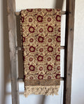 Bagru Block Print Throw