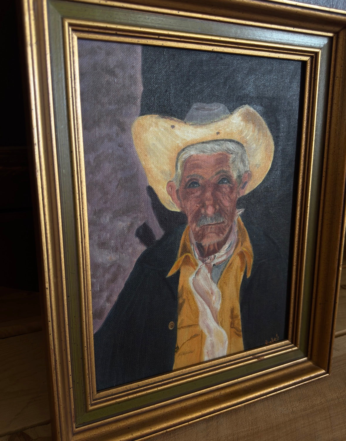 Painting of a Cowboy
