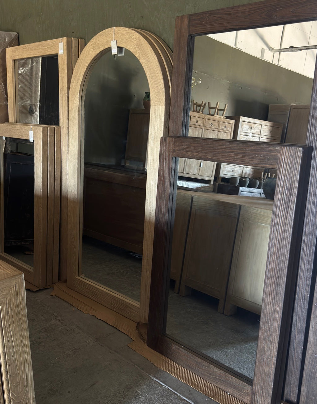 Deni Elm Wall Mirror