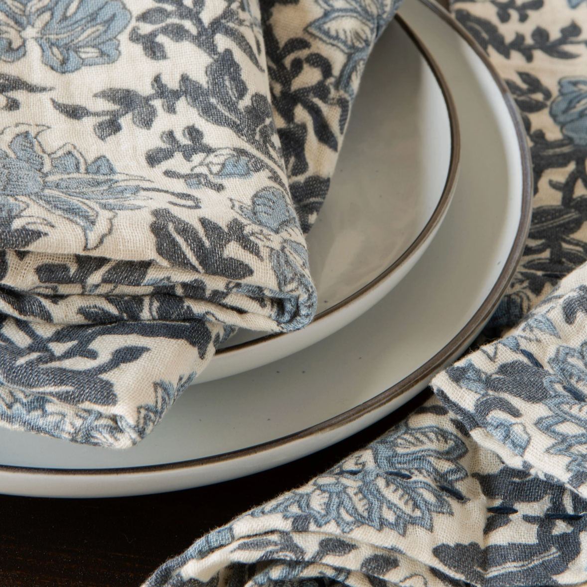 Briar Double Weave Napkins Set of 4