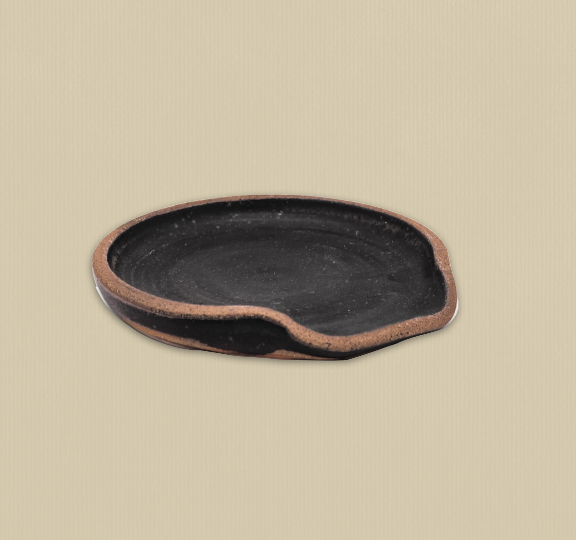 Hand Thrown Ceramic Spoon Rest