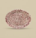 Red Splatter Enamelware Platter