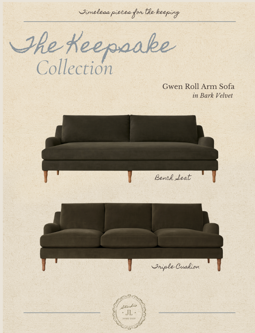 Gwen Roll Arm Sofa