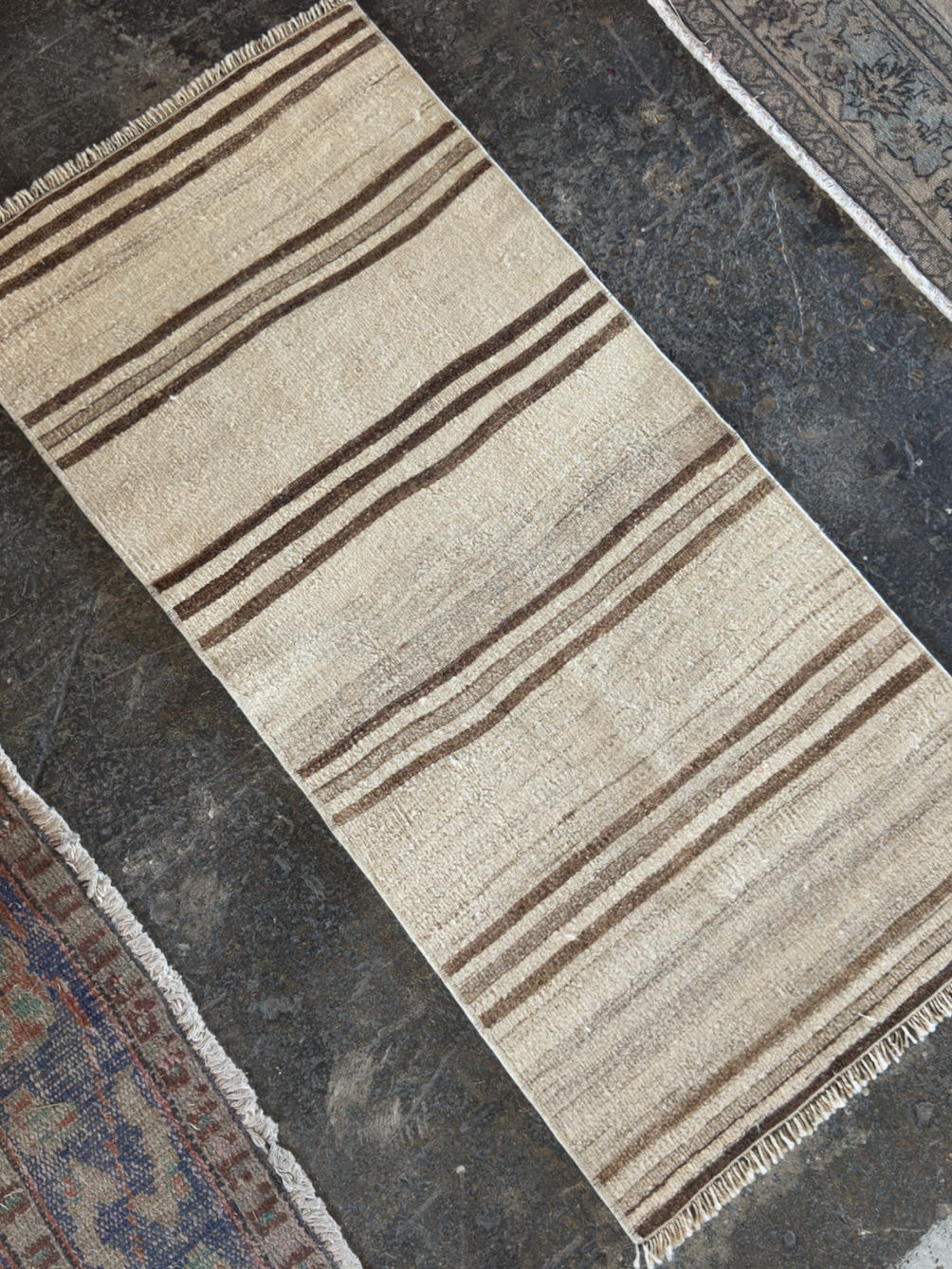 Seema Kilim Hemp Runner | 2' x 4'
