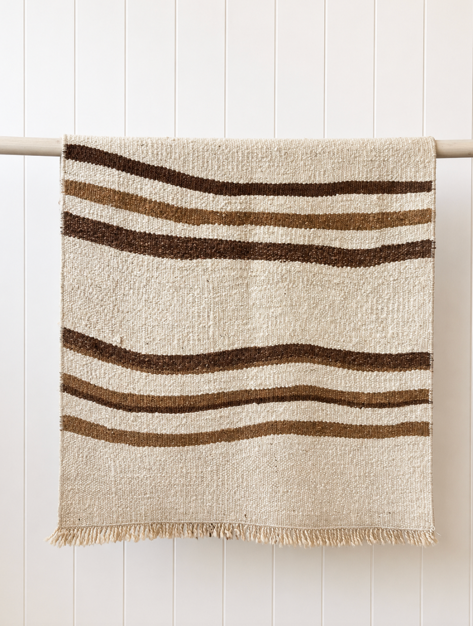 Atlas Kilim Hemp Rug | 2'6" x 3'9"