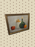 Found Fruit and Jug Still Life