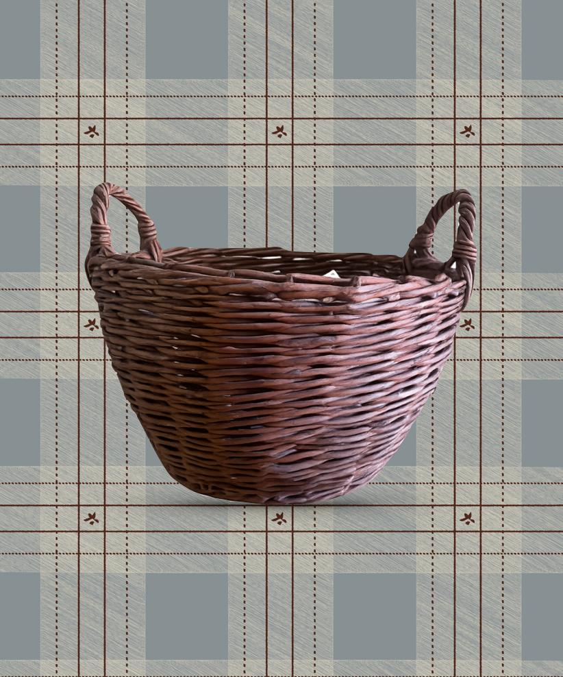 Vintage European Basket