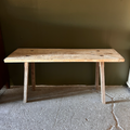 Vintage Hungarian Butcher's Table